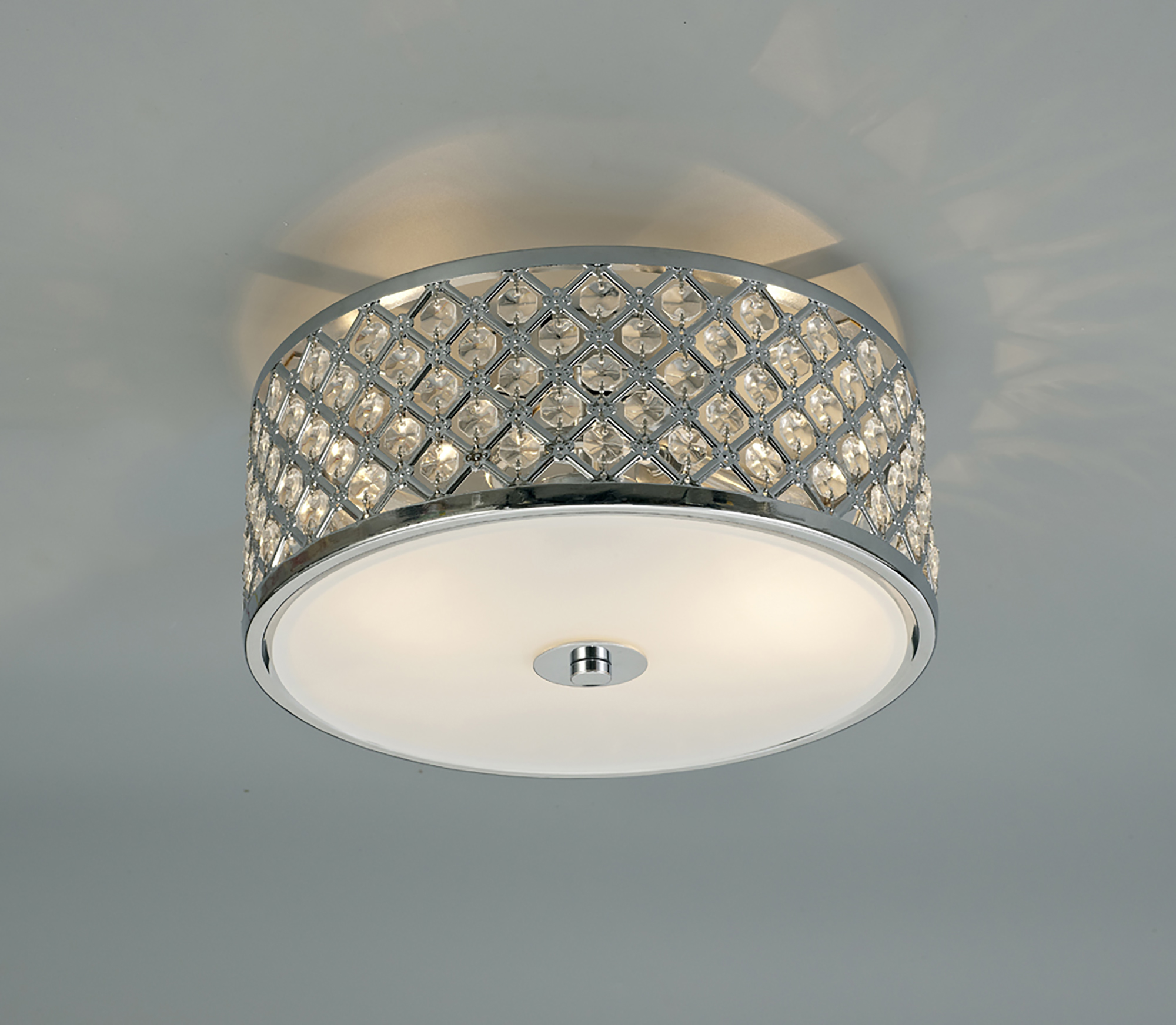 Sasha Crystal Ceiling Lights Deco Flush Crystal Fittings